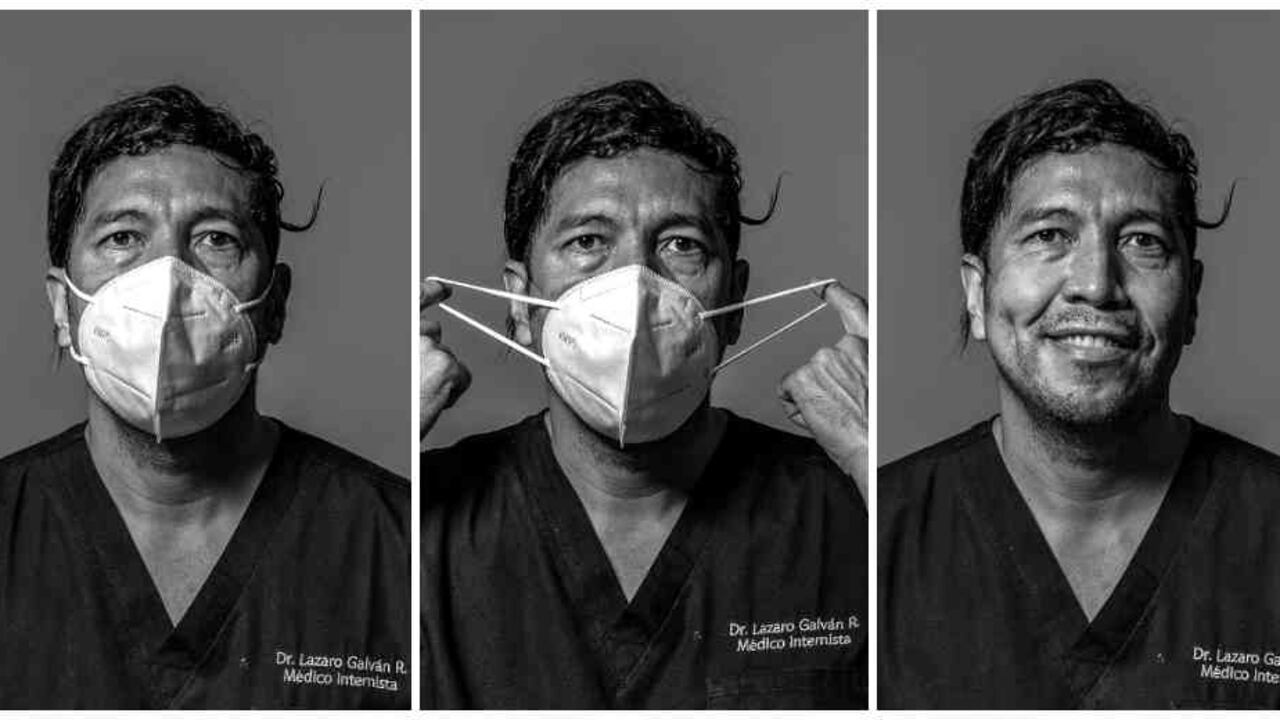 Lázaro Galván es médico internista UCI en el Hospital Méredi de Bogotá.