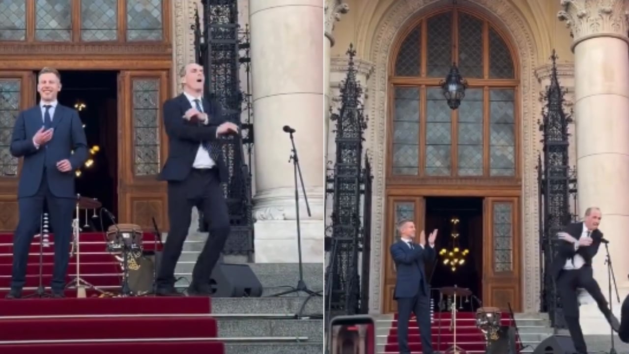 Zsolt Hegedűs, futuro ministro de Salud de Hungría, se volvió viral por su baile durante las celebraciones del nuevo gobierno liderado por Péter Magyar.