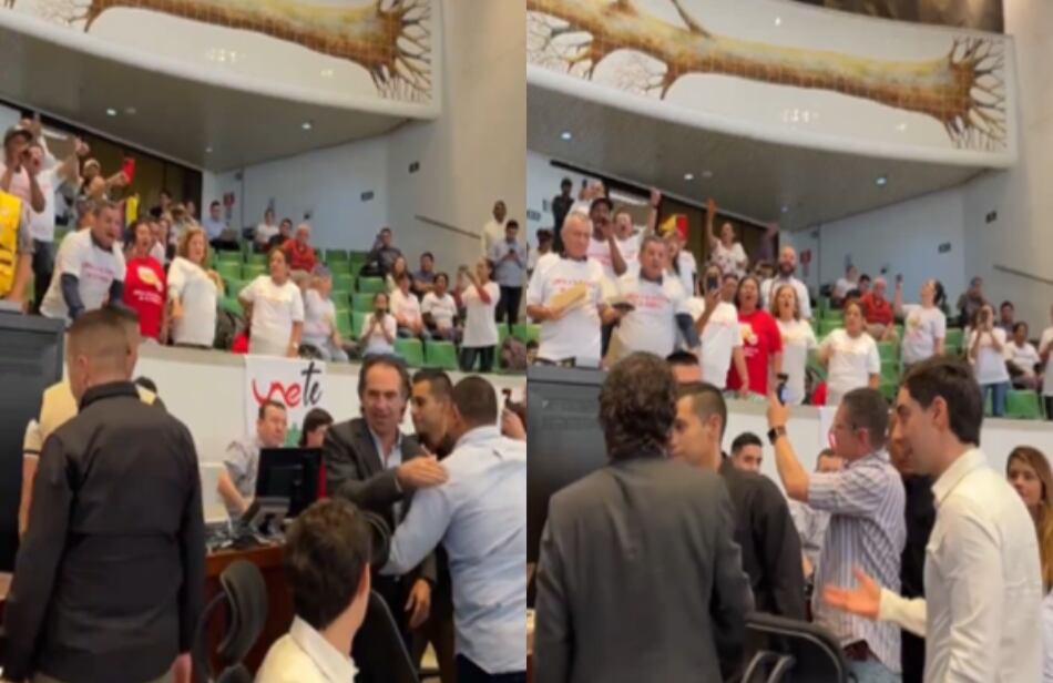 Federico Gutiérrez en Concejo de Medellín.