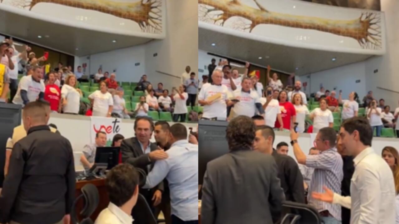 Federico Gutiérrez en Concejo de Medellín.
