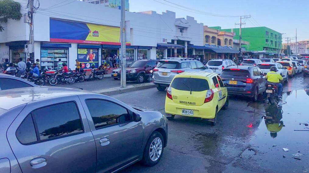 Movilidad en Cartagena - sector Puerto Duro en el Centro Histórico