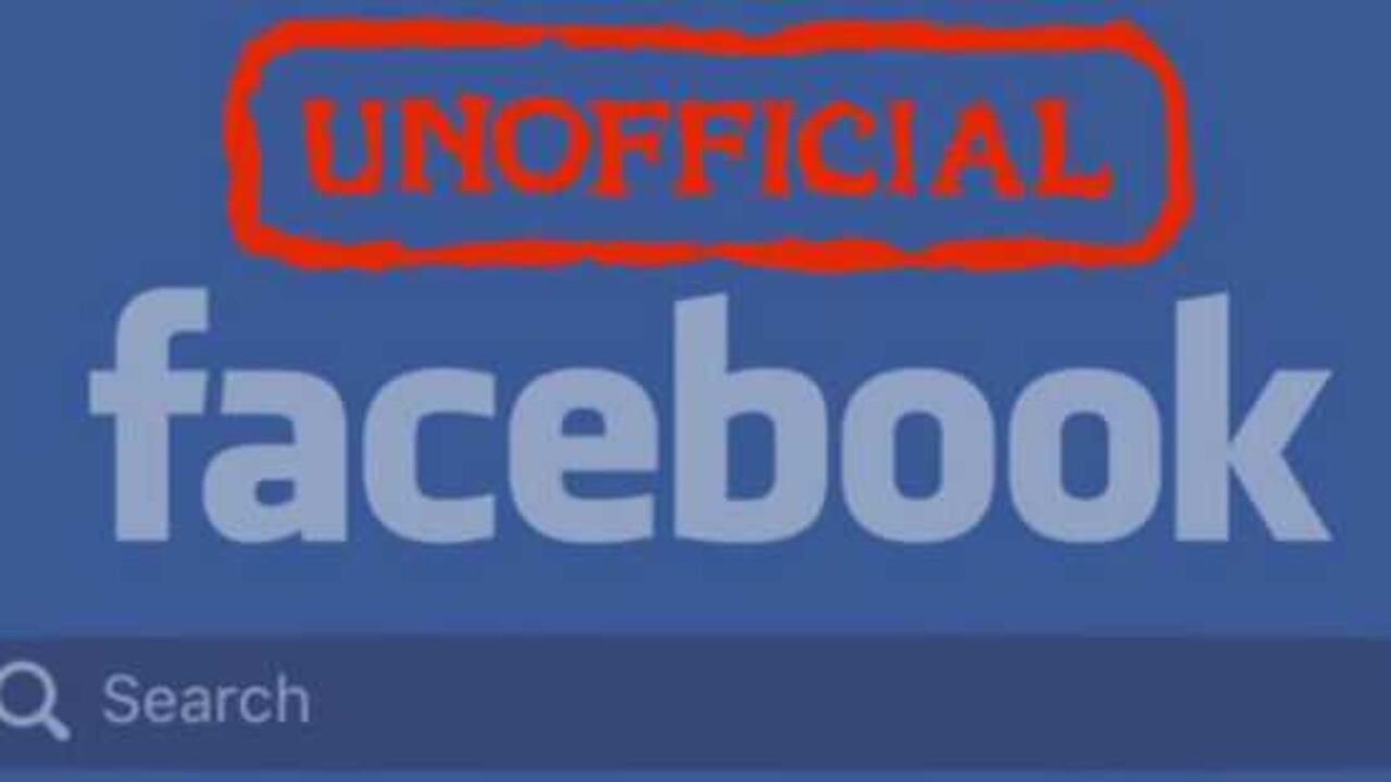 Buscador no oficial de Facebook