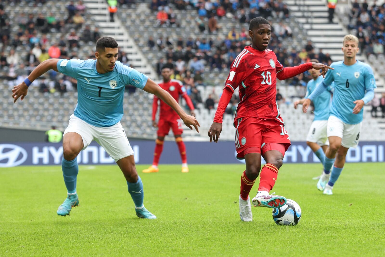 Colombia vs. Israel en el Mundial sub 20 de Argentina