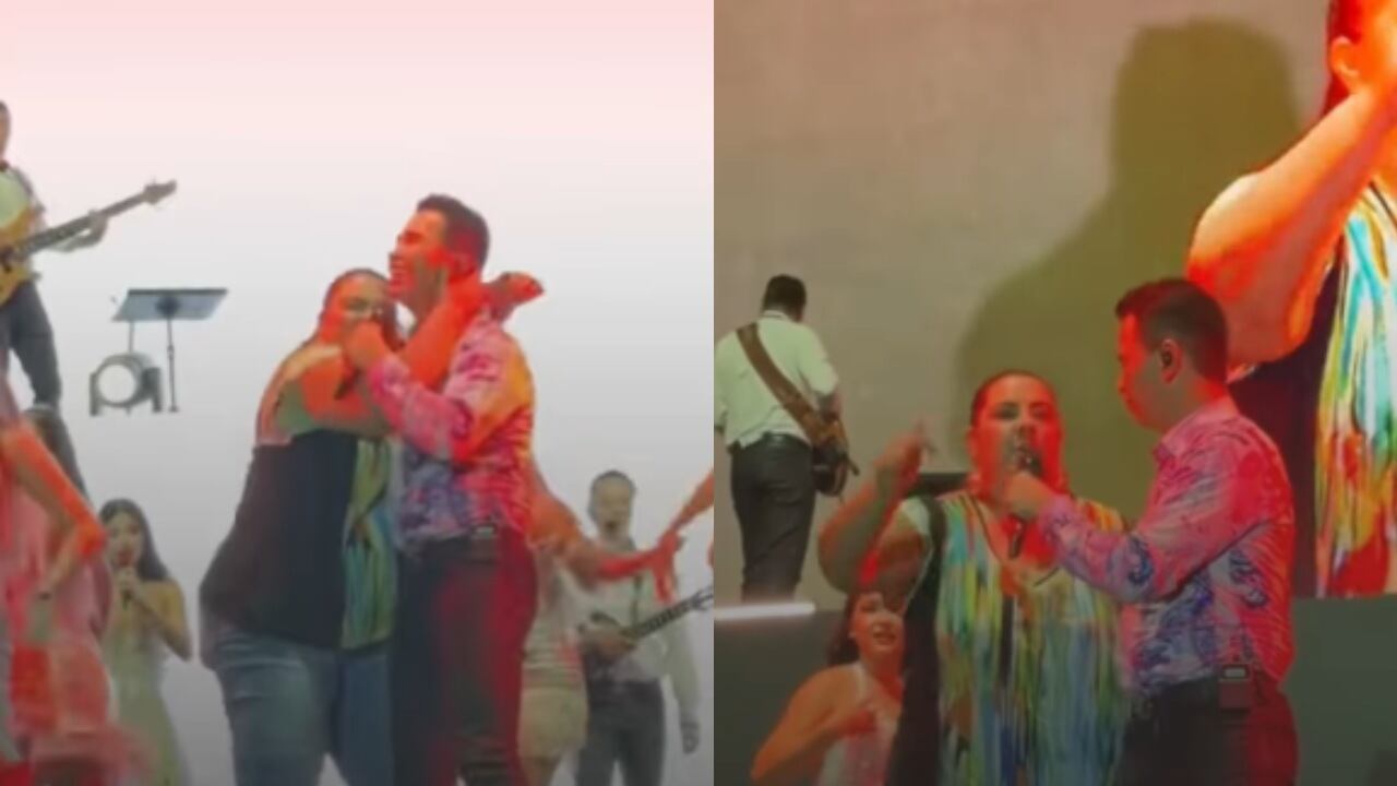 Jhonny Rivera vivió momento curioso en pleno concierto.