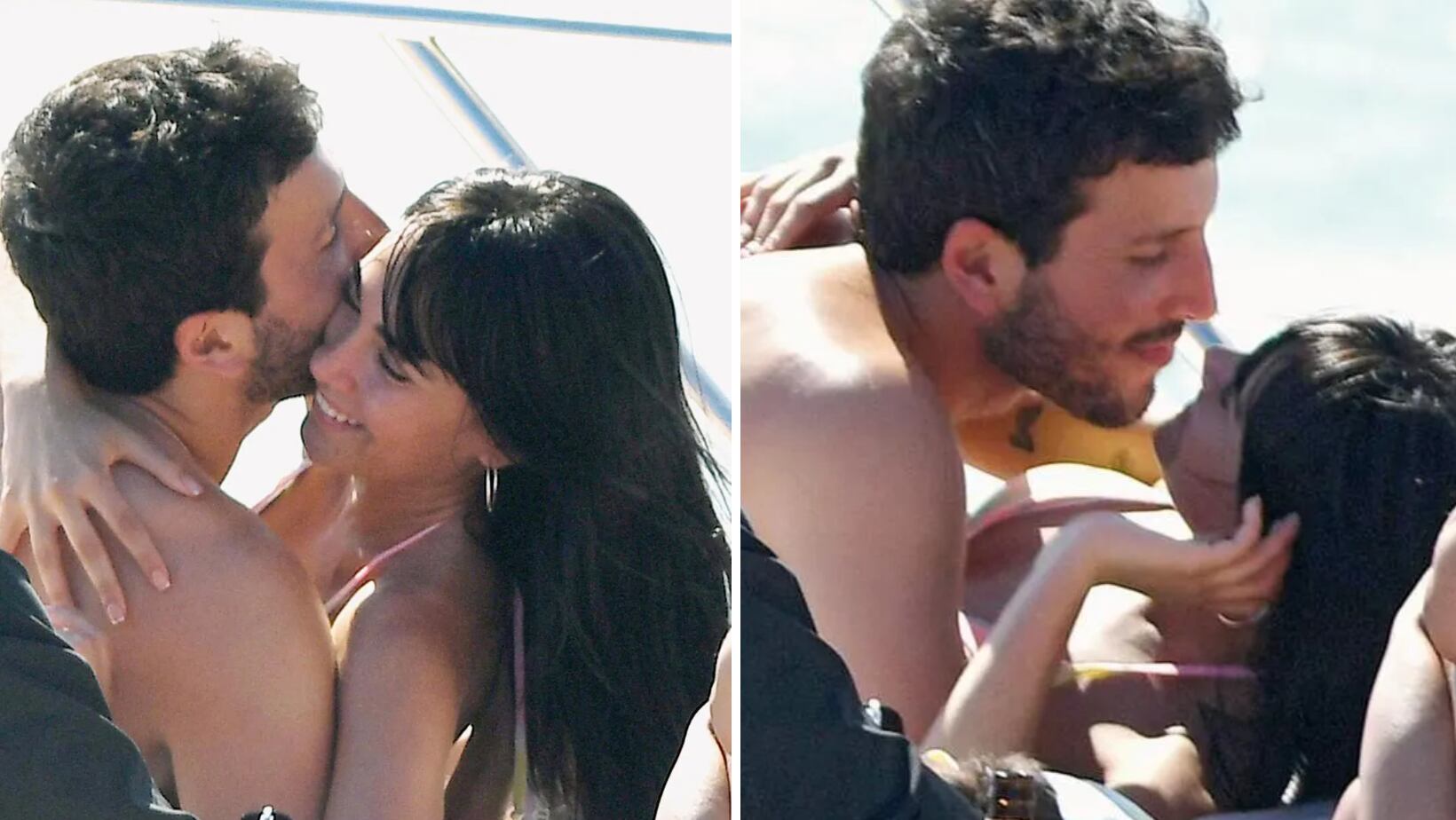 Sebastián Yatra y Aitana dejaron ver su amor en estas imágenes románticas