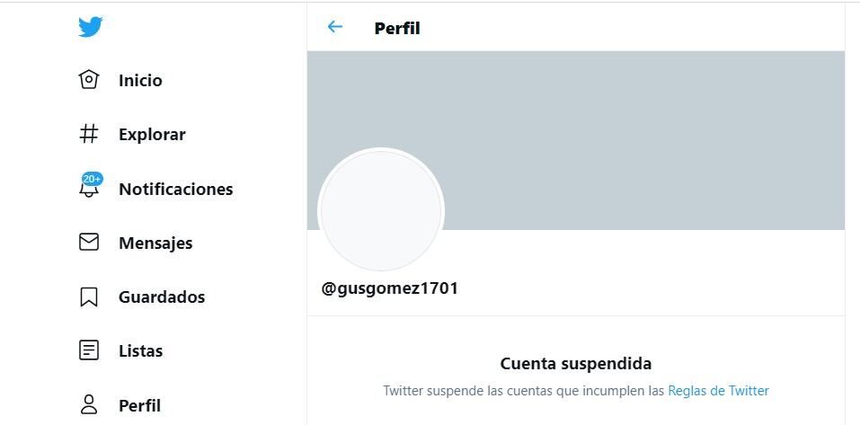 Cuenta de Gustavo Gomez