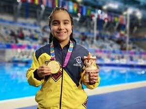 Sara Vargas, nadadora paralímpica