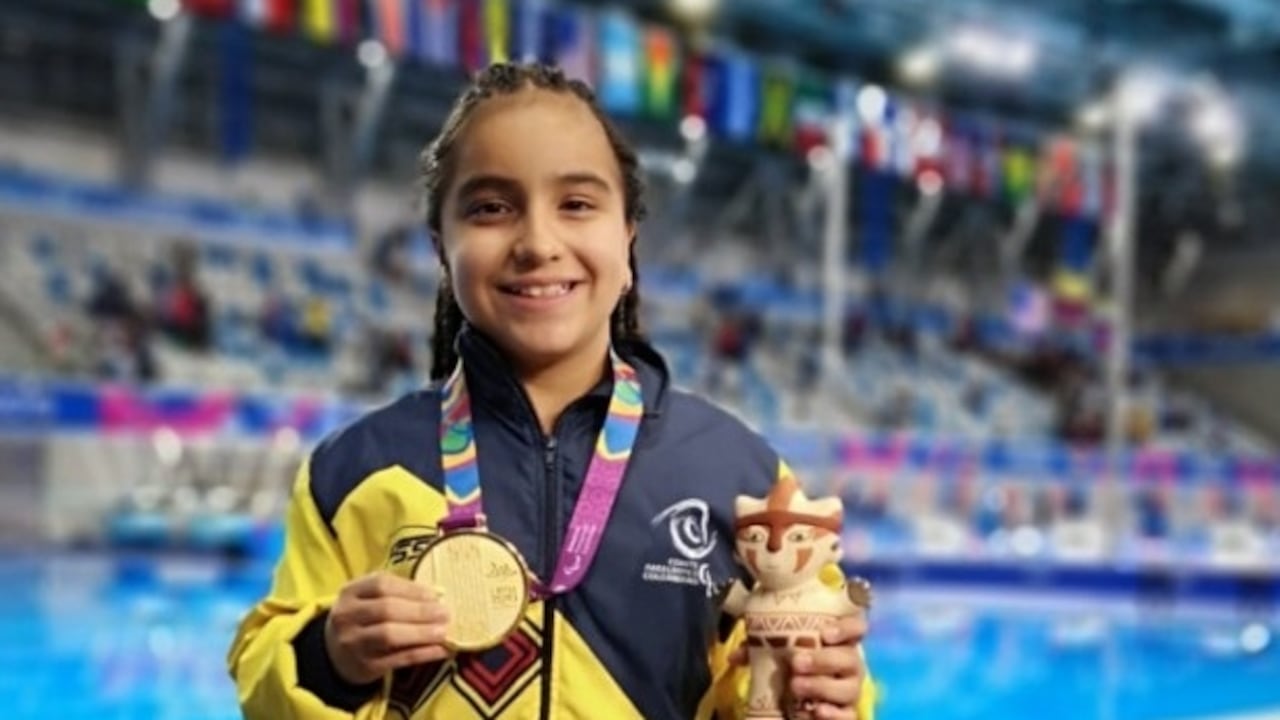 Sara Vargas, nadadora paralímpica
