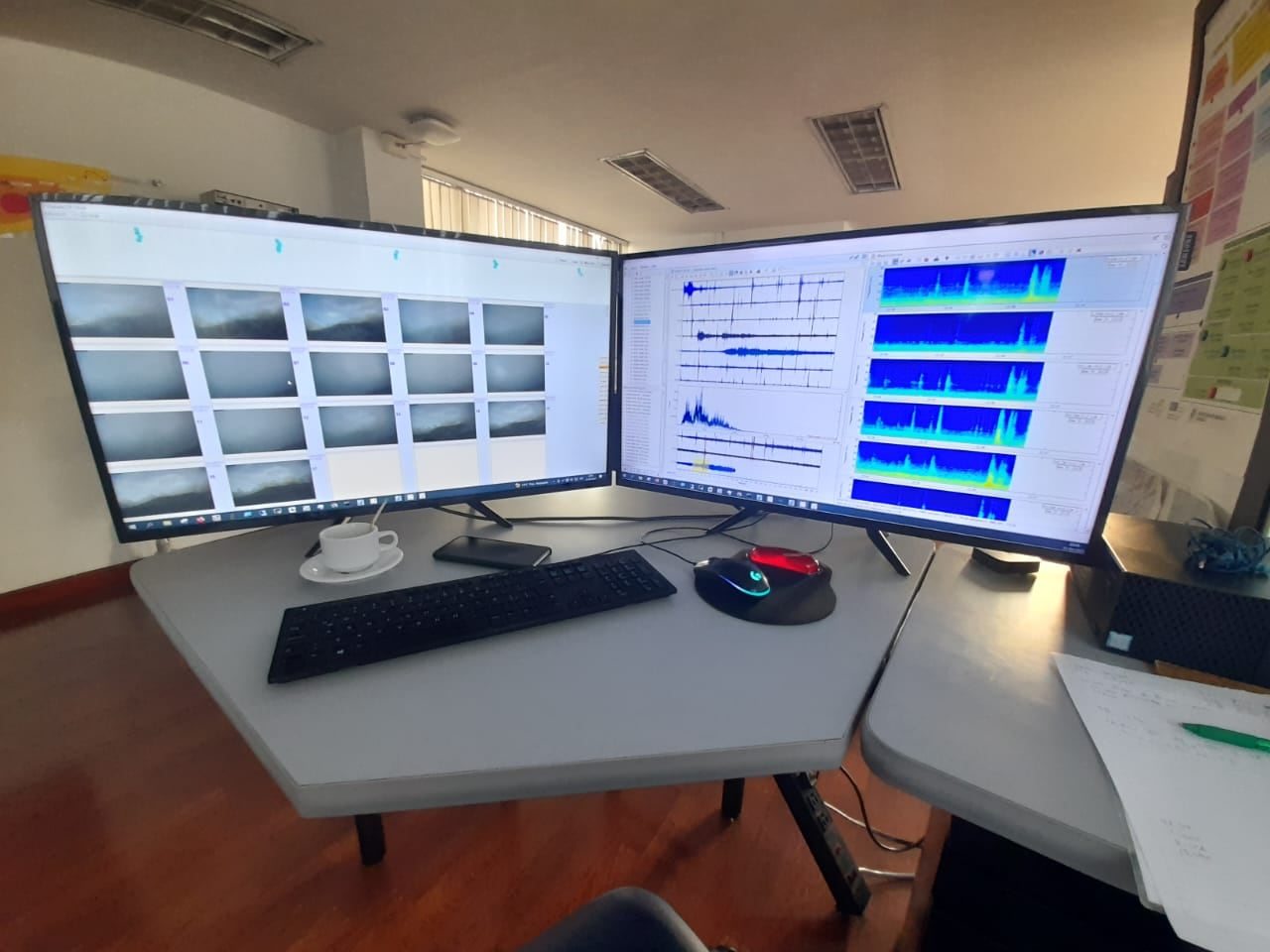 El volcán tiene influencia en cinco departamentos de Colombia