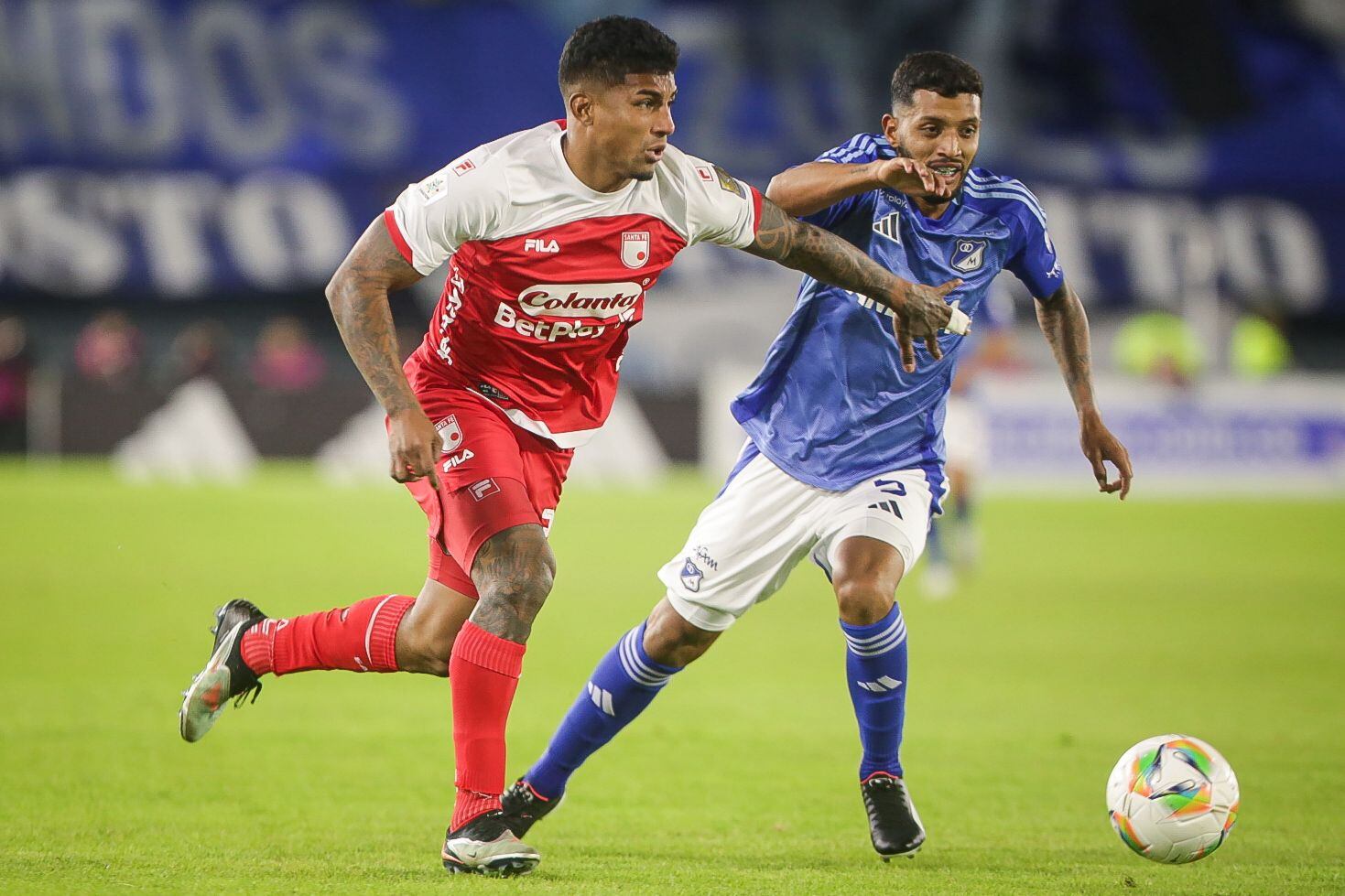 Millonarios FC enfrenta a Independiente Santa Fe por la fecha 10 del segundo semestre de la Liga.