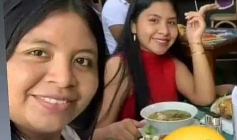 Arlenis Ramírez, y su hermana, Rosaura Ramírez, asesinadas en la terraza de su casa en Maicao