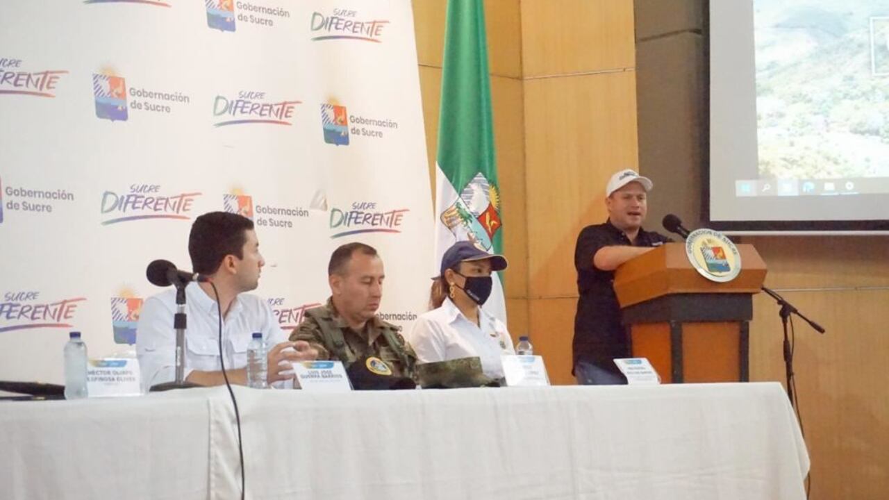 El gobernador declaró a Sucre como territorio libre de sospecha de contaminación de minas antipersonal.