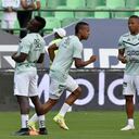 Deportivo Cali en un calentamiento previo en el Estadio de Palmaseca