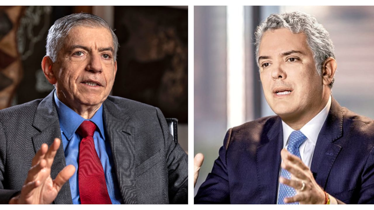 César Gaviria e Iván Duque