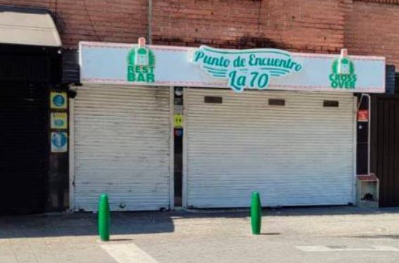Este es el bar donde fue encontrado el sacerdote