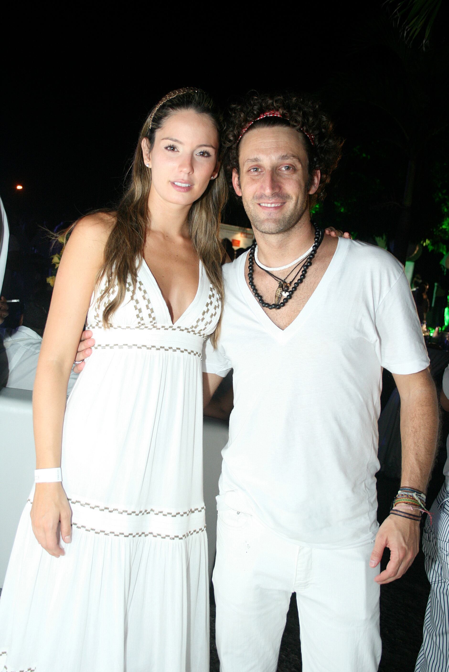 Claudia Bahamón y su esposo, el director Simón Brand