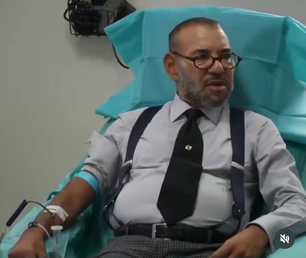 Rey de Marruecos Mohamed VI. Foto: Instagram @themoroccanmonarchy.