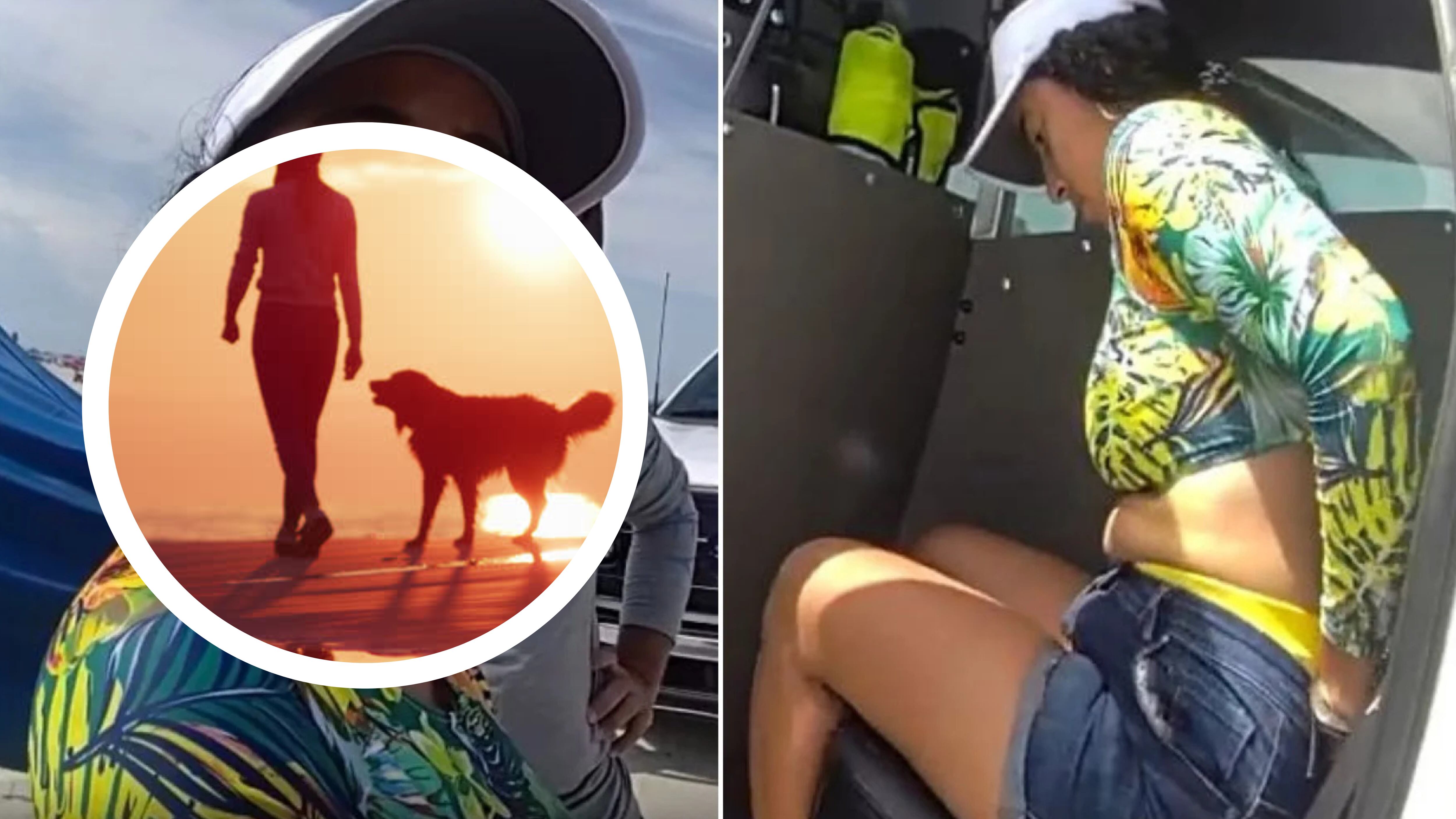 Colombiana detenida en Florida por pasear a su perro: fue puesta a disposición del ICE.