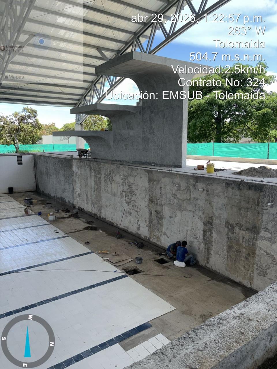 La inspección del Ejército encontró fallas en la planeación técnica de la piscina olímpica para el Ejército en Tolemaida.