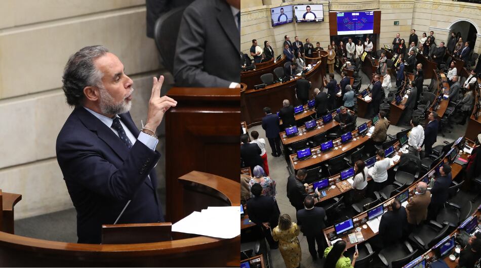Armando Benedetti, ministro del Interior, y Senado de la República.