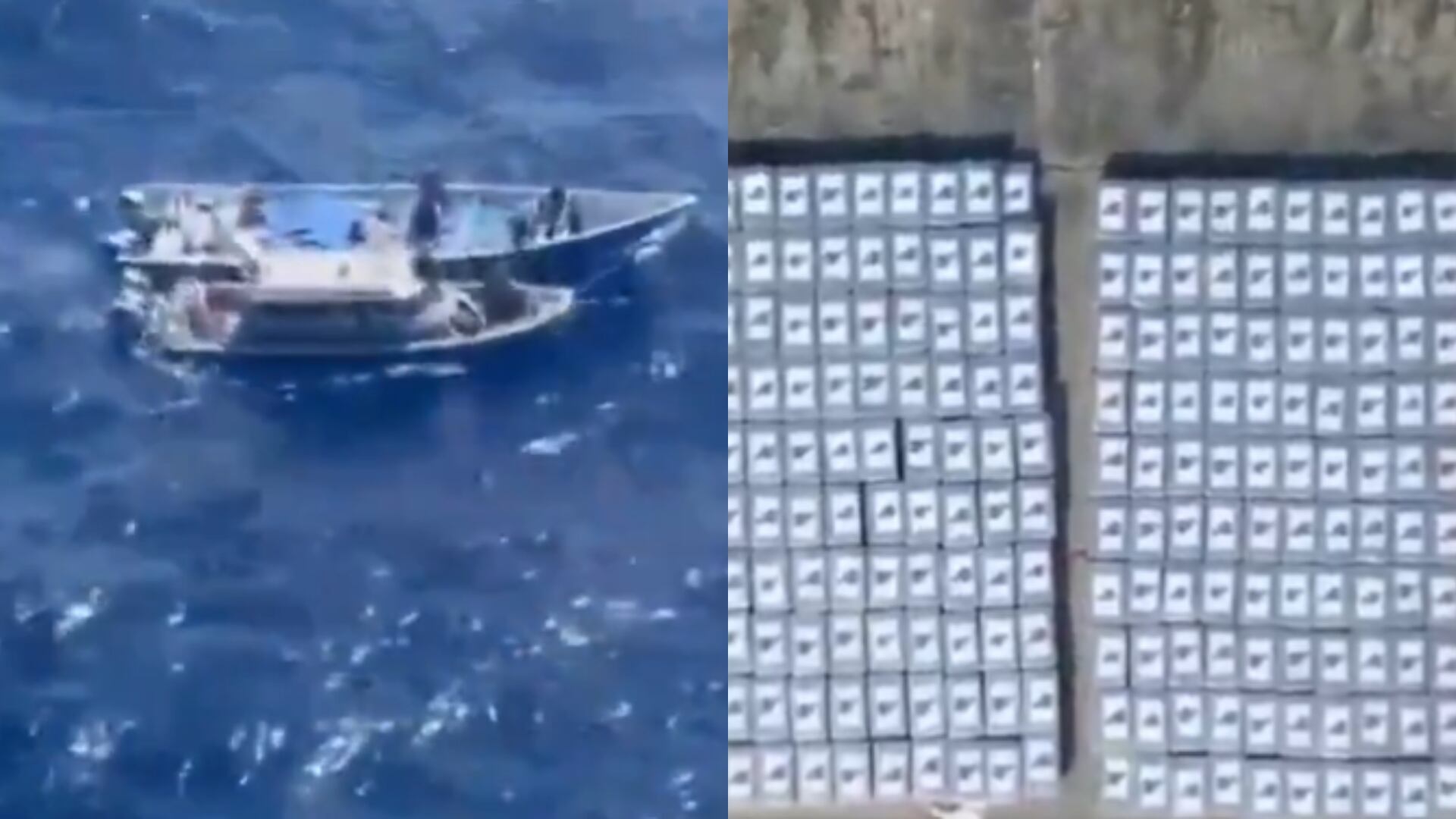 Incautación de cocaína en el mar de Cartagena