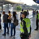 Más seguridad en las estaciones y buses del MIO en Cali, esto dijo el Secretario de Seguridad. Algunas de las zonas que están siendo más azotadas por la inseguridad en Cali, son las estaciones del MIO, e incluso, dentro de los buses, se presentan actos que atentan contra el bienestar de los caleños. Fotos Raúl Palacios / El Pais / julio 5 del 2023 Cali.