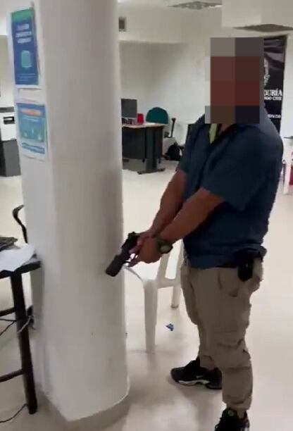 Personal de seguridad en la Registraduría se armó para responder al hostigamiento de las disidencias