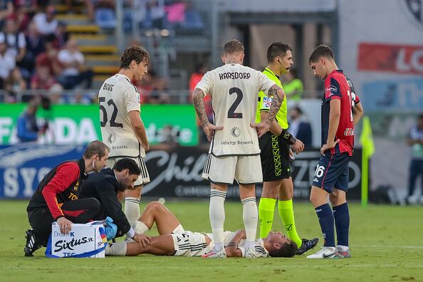 Dybala, lesionado en el partido contra Cagliari