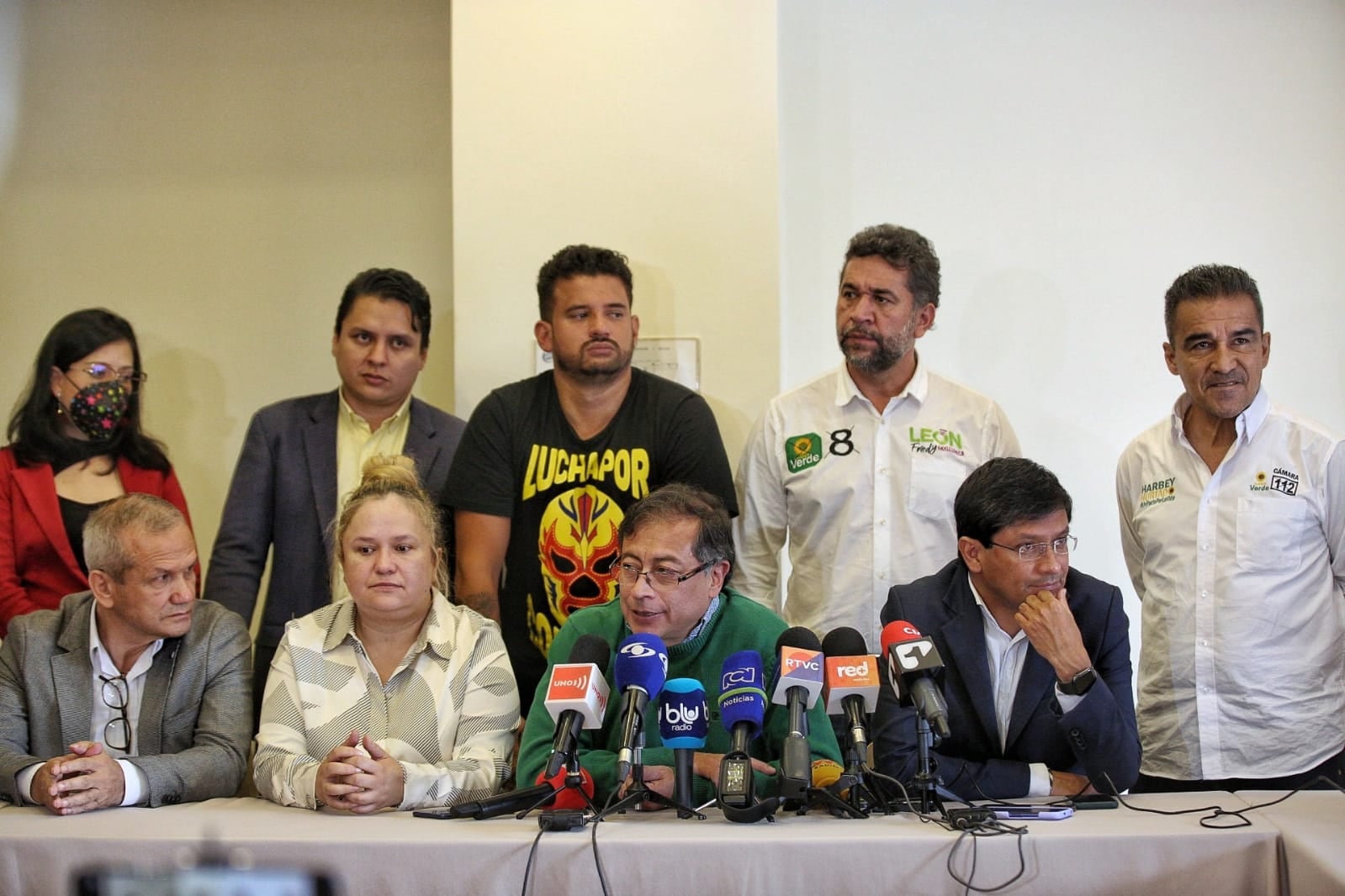 Rueda de Prensa Gustavo Petro