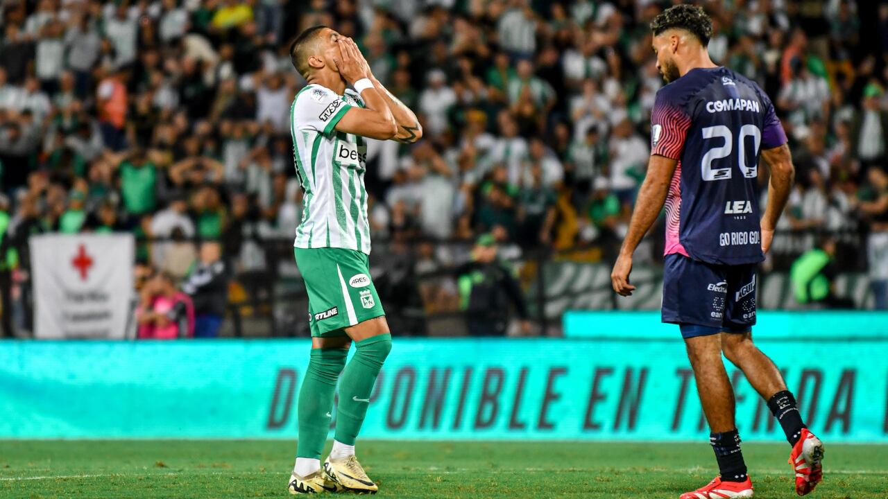 Atlético Nacional no pasó del empate con Fortaleza en Medellín