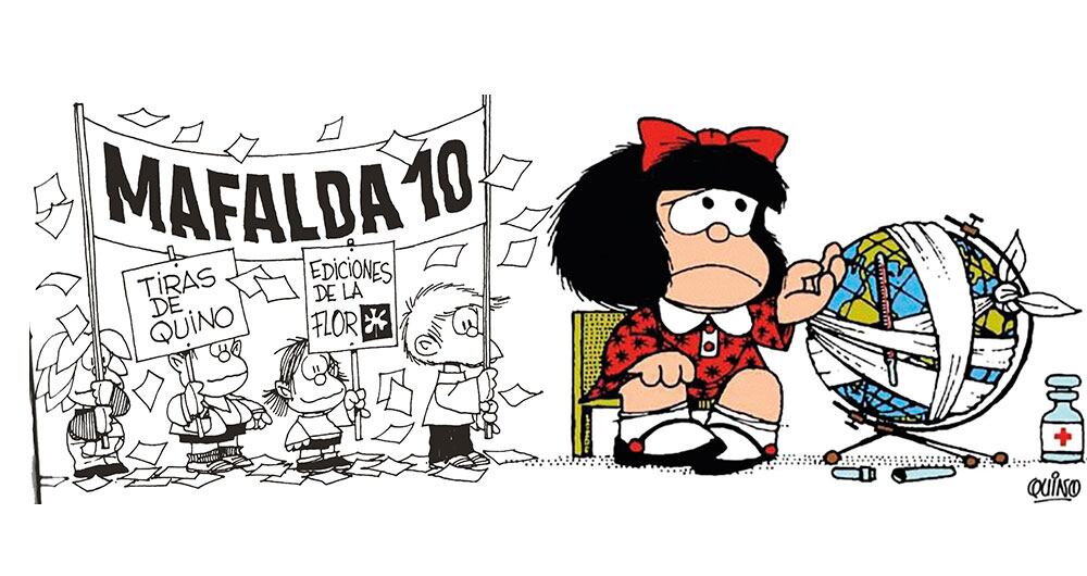 Mafalda es considerada una heroína e inspiración. Todos sus personajes simbolizan algo; no se les puede reducir solo a un arquetipo. Siempre su casa, Ediciones de la Flor.