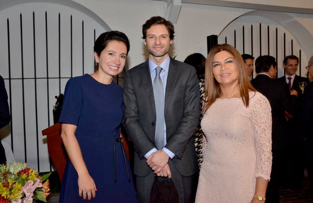 Beatriz Lorenzo, Felipe Jaramillo y Carmen Sanabria foto: Diana Rey Melo