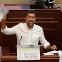 representante León Fredy Muñoz, vocero de la Alianza Verde y citante a la moción de censura en contra de las ministra de las Tic, Karen Abudinen por el escándalo de corrupción con la Unión Temporal Centros poblados y el anticipo de 70 mil millones de pesos
Bogota septiembre 3 del 2021
Foto Guillermo Torres Reina / Semana