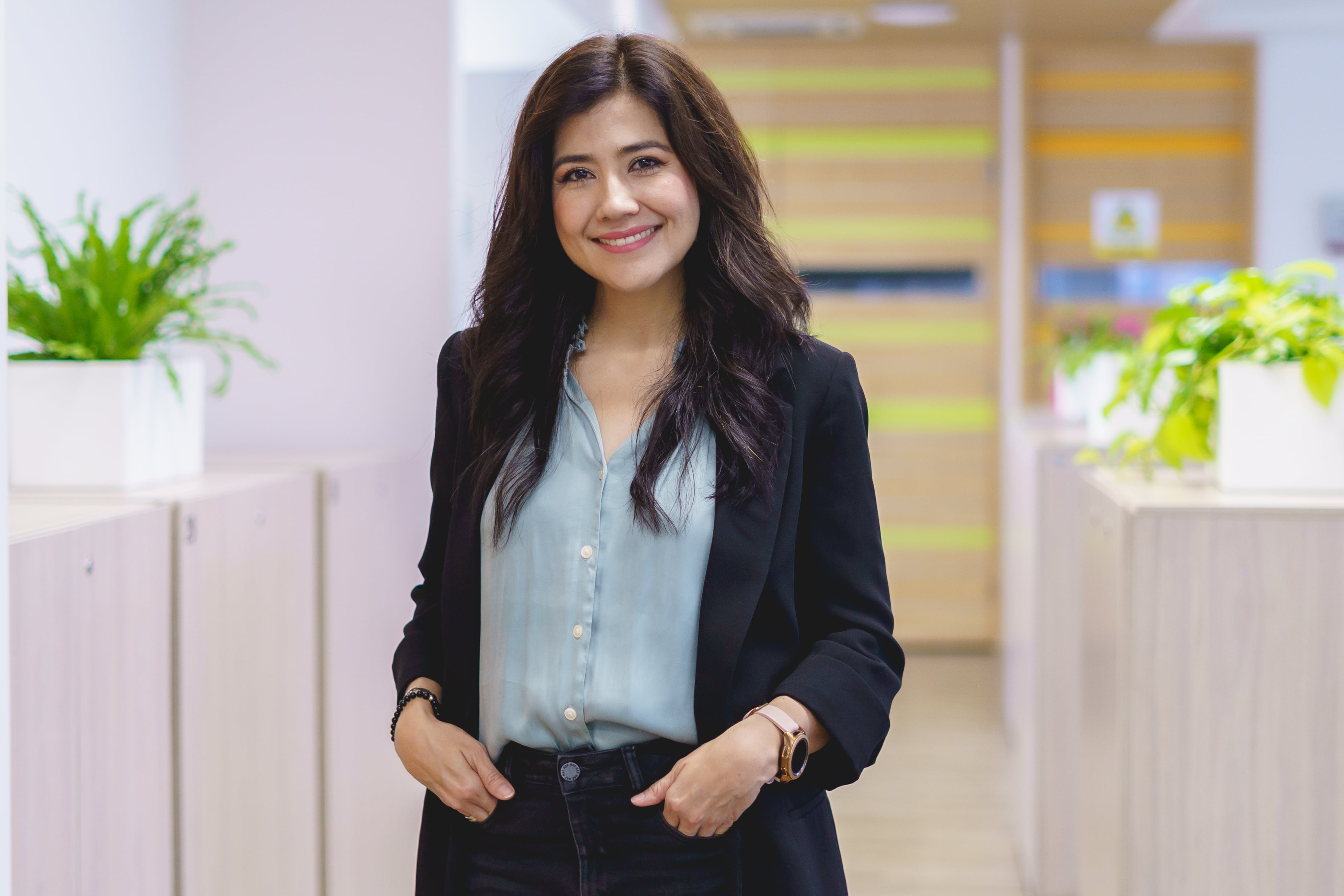 María Isabel Palomino, responsable de Empleo en Comfama