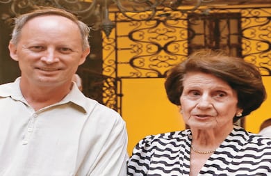 Alejandro Escallón y Lucrecia Lloreda.