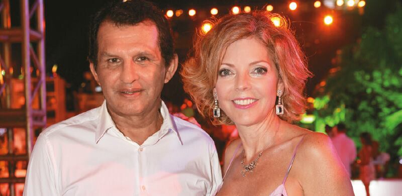 Mario Pacheco y Constanza Mejía de Pacheco.