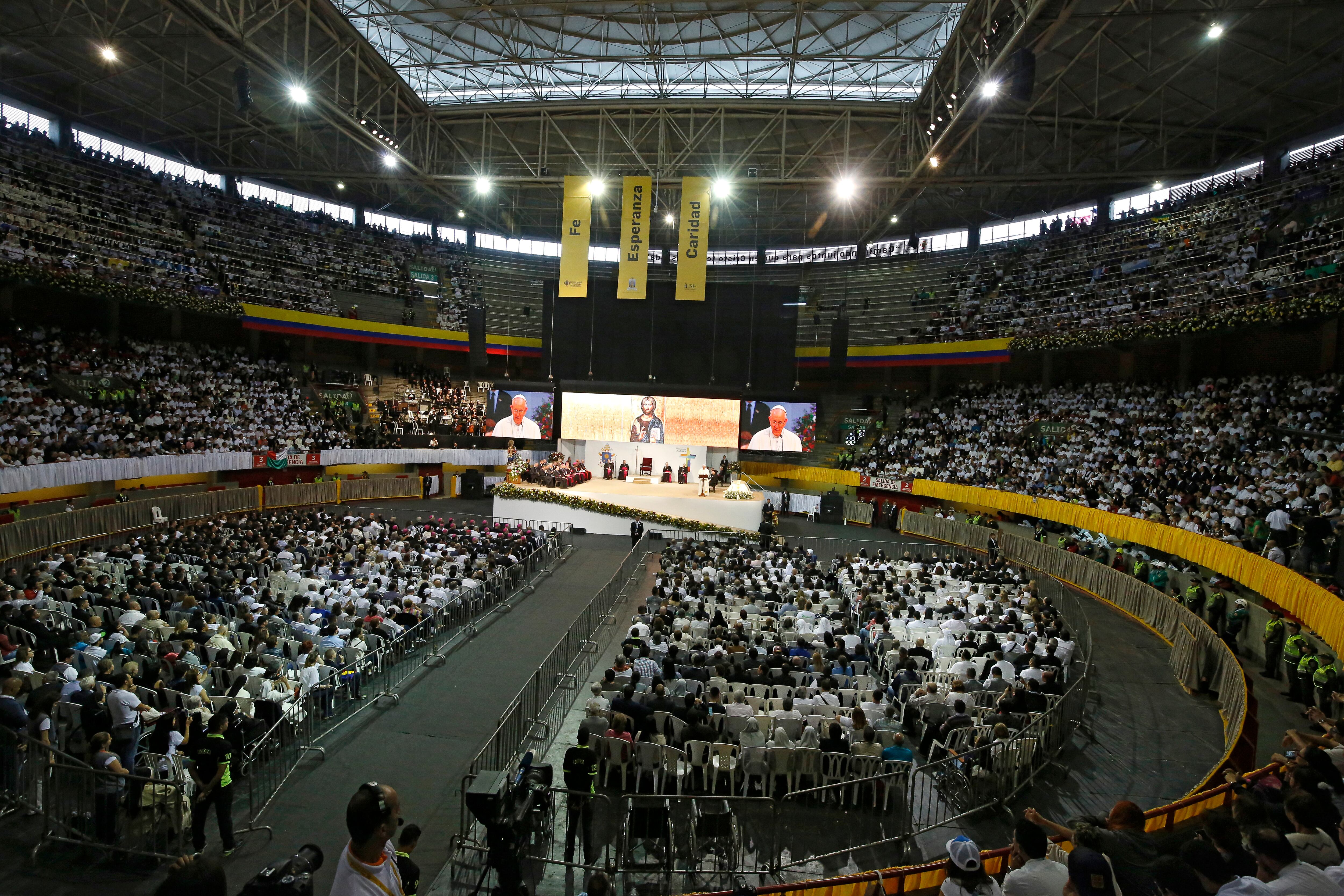 Papa Francisco visita a Colombia
