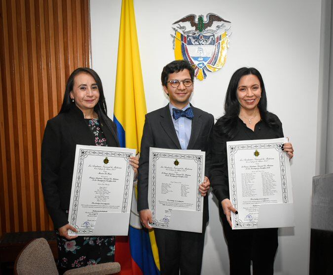 Galardonados en el Premio a la Investigación Científica 2022 de la Academia Nacional de Medicina