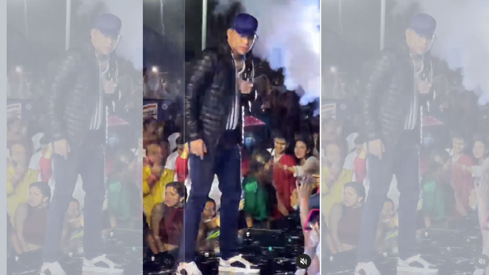 Yeison Jiménez cantó en plena lluvia a pesar del fuerte aguacero
Instagram @yeison_jimenez