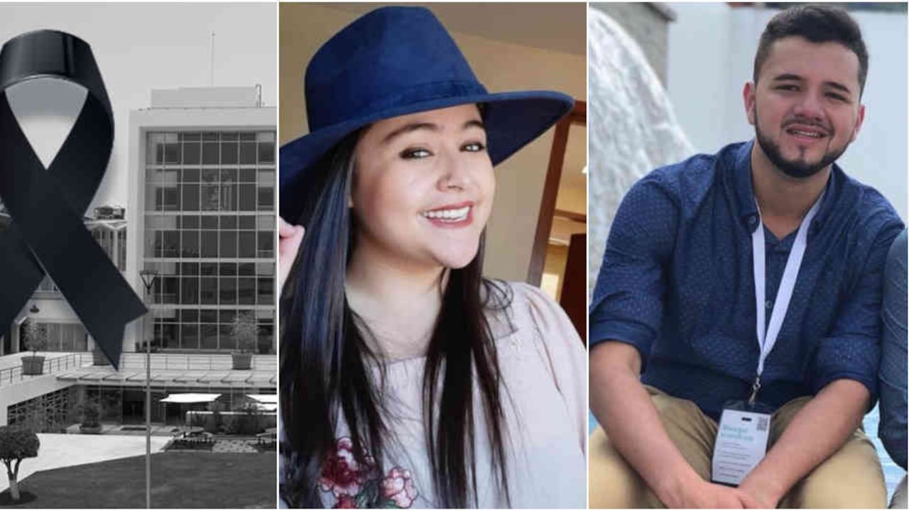 Foto de la Universidad Popular Autónoma del Estado de Puebla y de Ximena Quijano Hernández y José Antonio Parada