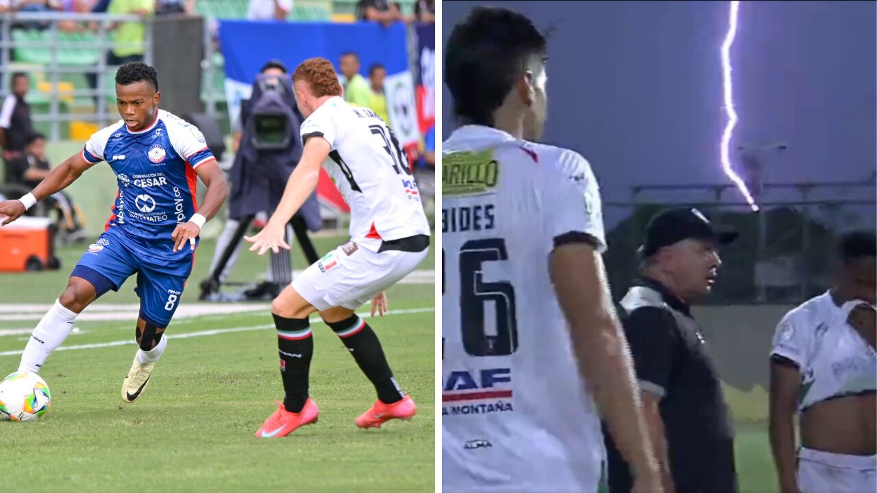 Alianza FC vs. Once Caldas, suspendido por tormenta.