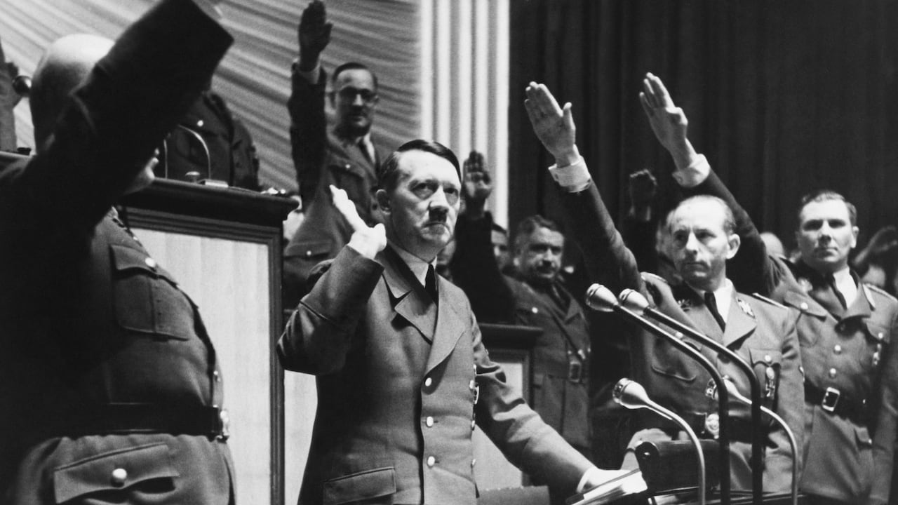 GERMANY - DECEMBER 11: Speech Of Hitler The Day Of War Declaration Against United State In Germany On December 11St 1941 (Photo by Keystone-France/Gamma-Keystone via Getty Images)