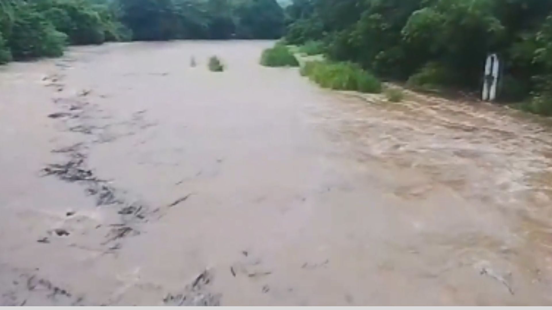 Emergencia por creciente súbita en Córdoba