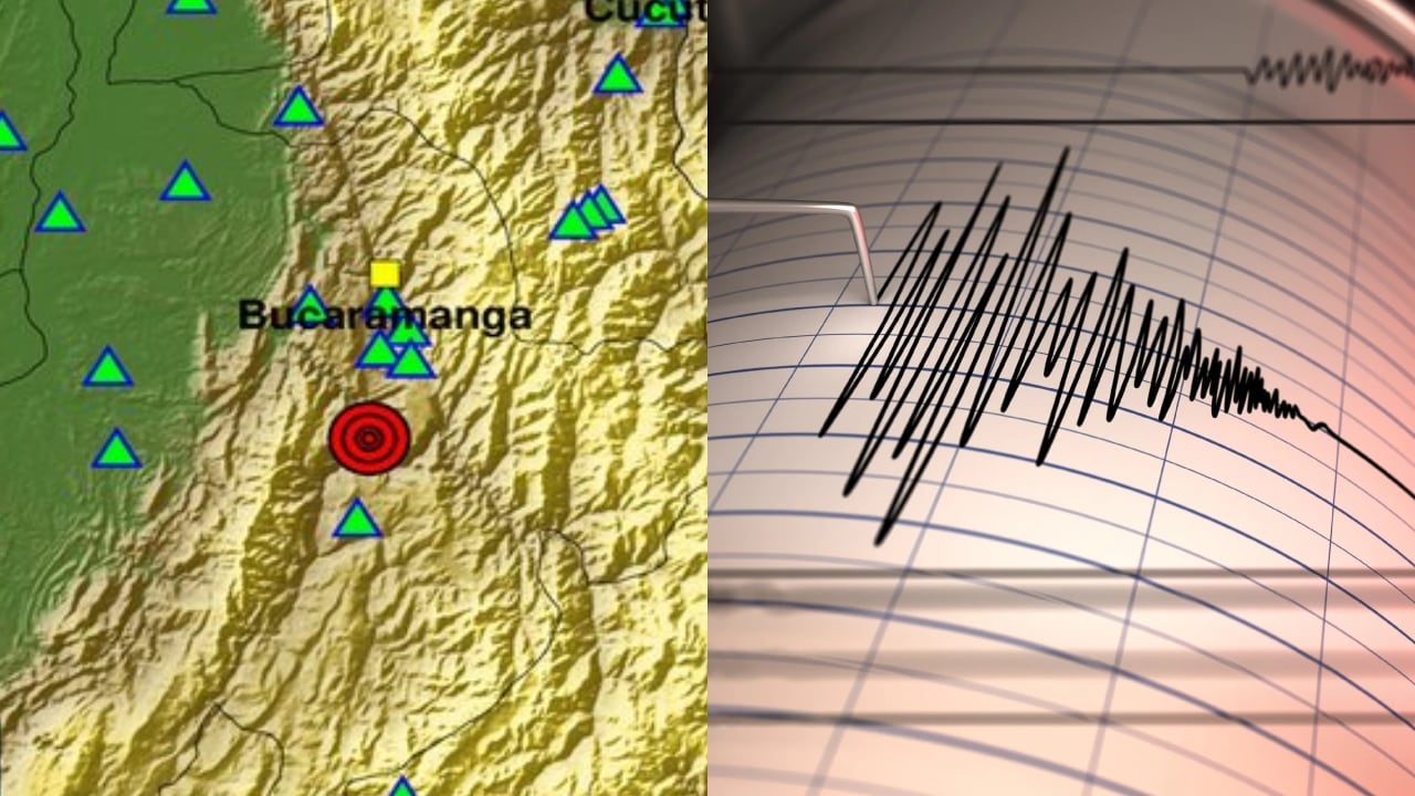 Nuevo temblor se sintió con fuerza en el país.