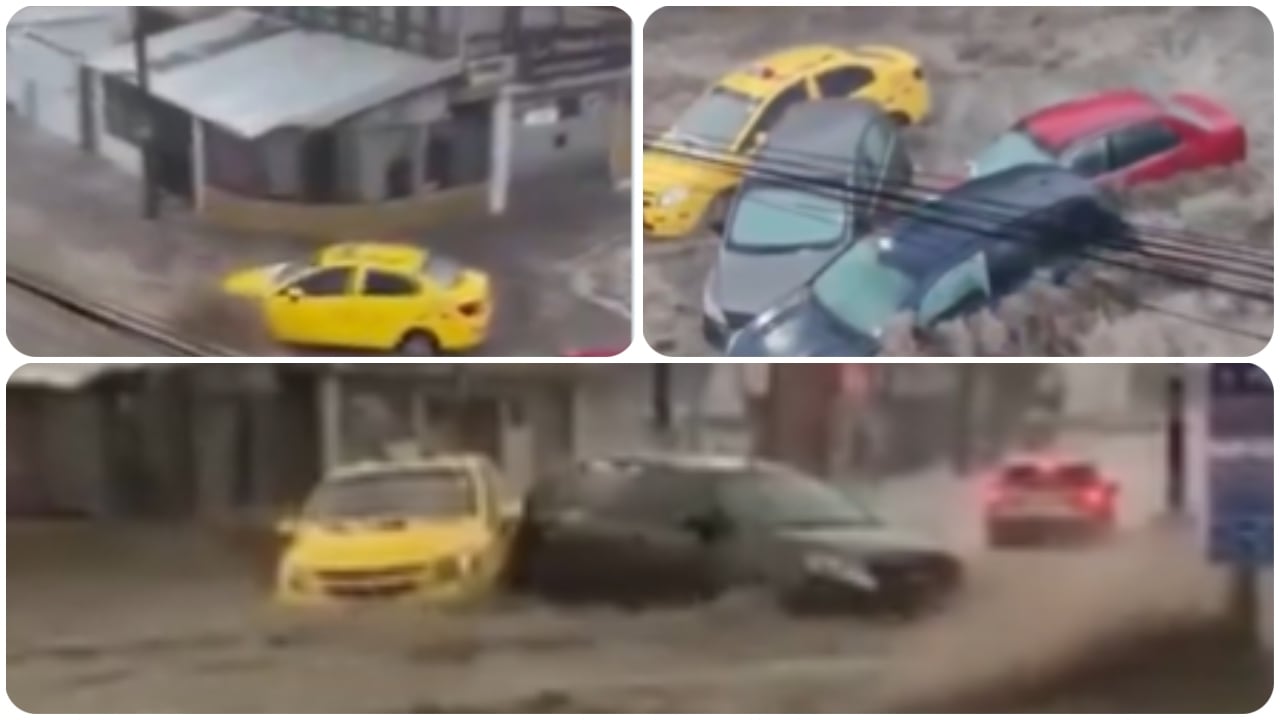 Inundaciones en Ecuador.