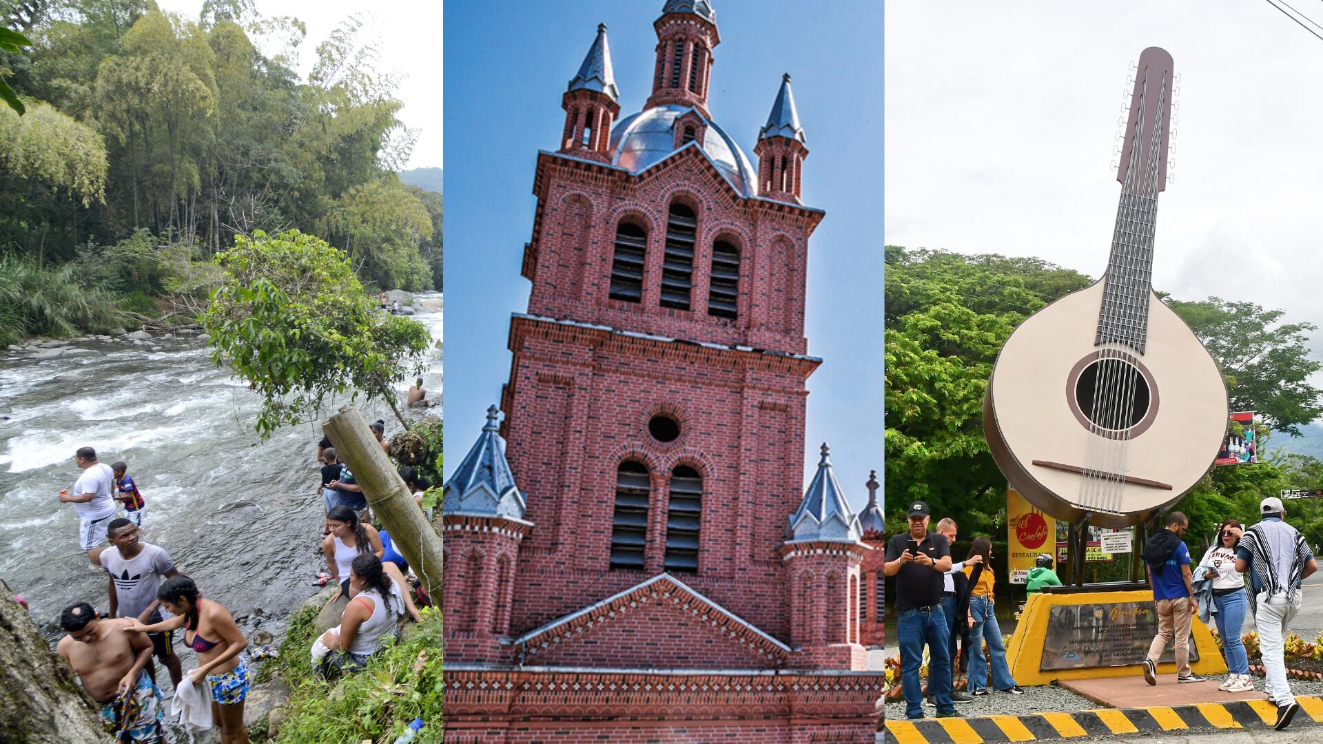El río Pance, la Basílica del Señor de los Milagros en Buga y Ginebra son algunos de los sitios turísticos cercanos a Cali.