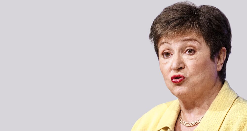 Kristalina Georgieva, Directora General del Fondo Monetario Internacional. 