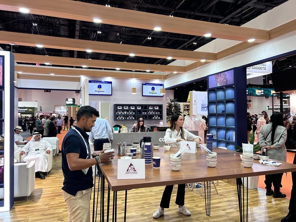 Se presentó con caficultores del Huila, Nariño y Antioquia en representación con sus cafés especiales.