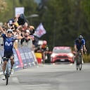 Einer Rubio dejó regado a Thibaut Pinot