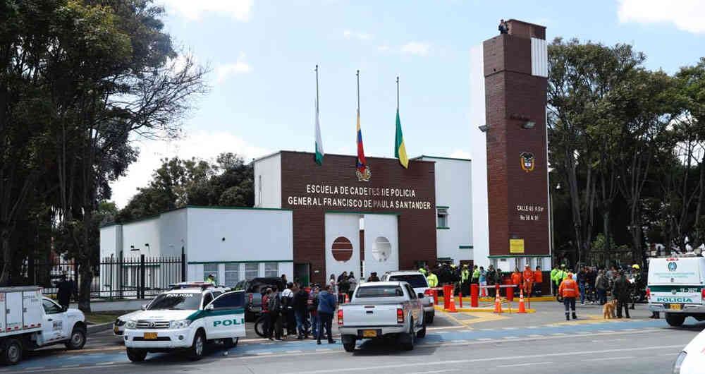 Un suicida sería el responsable del atentado contra la Escuela General Santander